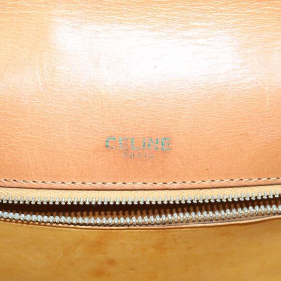 CELINE Macadam Canvas Hand Bag Pvc Brown - Picture 16 of 16